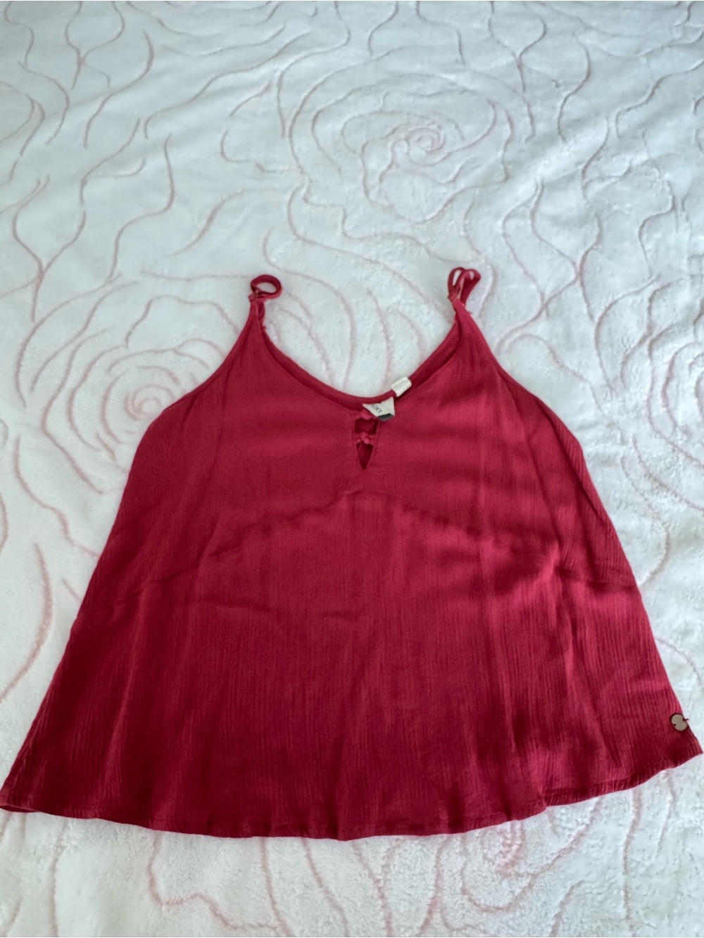 Roxy burgundy tank top